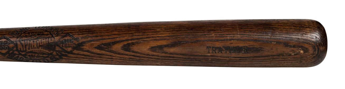 Rare Pie Traynor 1926-35 Side Written Professional Model Spalding Bat (PSA/DNA)